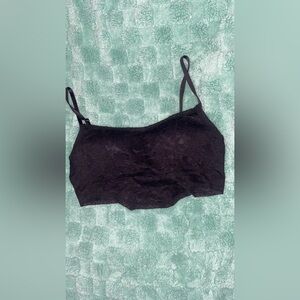 Victoria's Secret Black Lace Bandeau